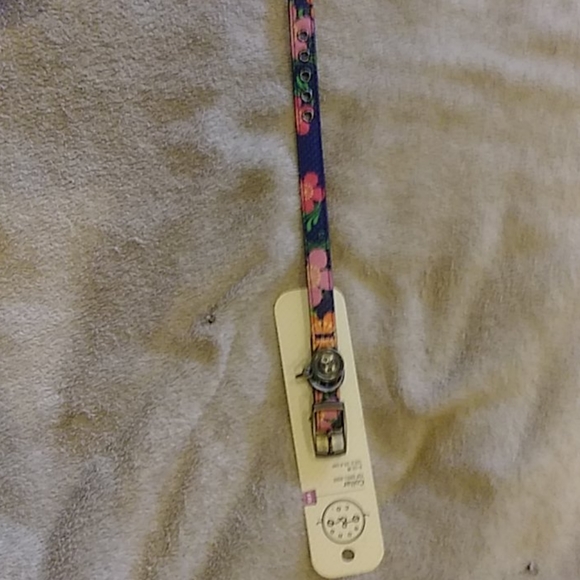 Bond blue floral collar XXSNWT - Picture 5 of 7